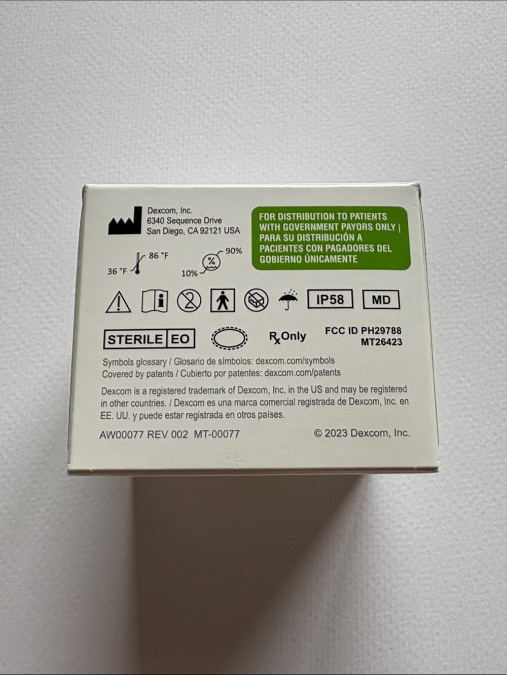 DexcomG7 Sensor - Picture 3 of 7